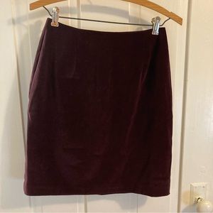 Vintage Dawn Joy Velvet Skirt